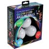 LED Juggling Glow Balls  Unique Wes Peden Model Glow.0 Technology w/ 20 Vibrant Color Light Modes & Patterns  USB-C Rechargeable, Soft-Core, Pro-Weighted Light Up Ball (Set of 3) view 1