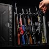 GOAT GUNS Miniature Gun Model Rack | Black Acrylic Plastic view 1