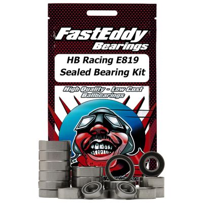 FastEddy Bearings Compatible with HB Racing E819 Electric Buggy Sealed Bearing Kit