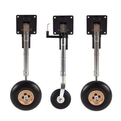 1Pair RC Plane Electric Retract Set Servoless for RC Plane Flight Weight: 4-6kg