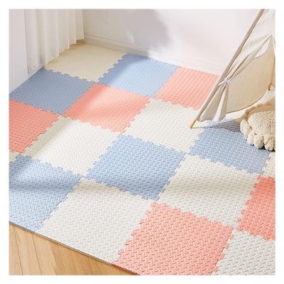 Foam Play Mat Tiles, Multi Colour Floor Mats, Comfortable Cushiony Foam Floor Puzzle Mat 60x60cm Carpet and Rug for Kids & Toddlers (Color : B, Size : 60x60x2.5cm-16pcs)