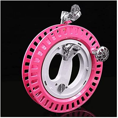 Kites for Kids Kites for The Beach Professional Outdoor Kite Reel,Lockable Outdoor Kite Accessories,Kite Line Reel Winder,Winding Reel Grip Wheel Handle LSDRALOBBEB 928(Color:27CM Pink)