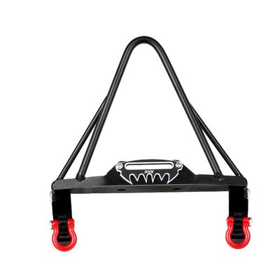 KYX Racing Metal Front Bumper Upgrades Parts Accessories for 1/10 RC Crawler Car Traxxas TRX4 2021 Bronco
