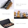 YKHB Chess Set,9.8Inch/25cm Portable Chess Set,Magetic Travel Chess Set,for Kids Adults Beginners Teens Toy Gift (Size : A) view 4