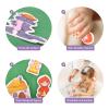 CHEFAN 4 Pack Felt Board Story Set, The Mitten, The Little Red Riding Hood, Gingerbread Man, Ugly Duckling, Precut Felt/Flannel Figure Pieces Teaching Wall for Preschool Activity Early Storytelling view 3
