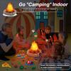 MITCIEN Camping Toys for Kids, Pretend Campfire, Lantern, Safari Hat, Binoculars, Bottle, Toy Food, S'Mores, Toddler Camping Play Set Indoor Outdoor Toys for Kids 3-5 and Up, Boys Girls Gift view 2