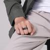 Inspirational Bible Verses Rotatable Christian Jesus Christ Lord Prayer Stress Relief Spinner Fidget Band Rings for Men Women for Anxiety Finger Rotate Freely Stainless Steel Wedding Couple Birthday view 4
