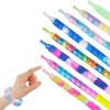 16 Pcs Pop Bubble Bracelet Fidget Toys, Pop Wristband Fidget Bulk Toy for Party Favors Halloween Christmas Valentine Gifts Students Gifts Easter Egg Basket Stuffer Classroom Prizes Goodie Bag for Kids view 4