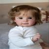 KAWAYII 24Inch Reborn Baby Dolls Girls Realistic Silicone Baby Dolls Pretty Girl Toddler Handmade Weighted Soft Touch Cloth Body Newborn Babies view 1