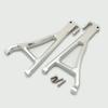 Aluminum Front Lower Suspension Arms L+R Silver for Traxxas 1/10 E-Revo 2.0 VXL 8631 8632 view 2