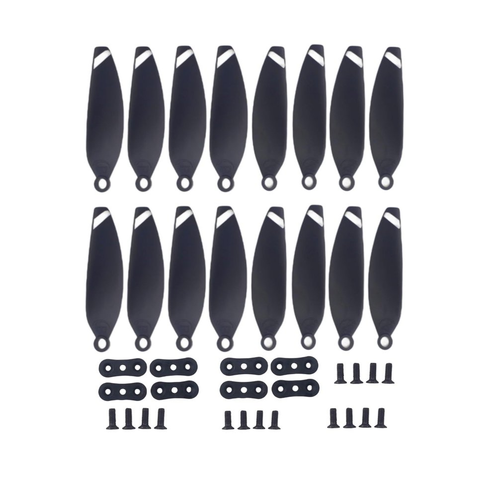sea jump 16PCS Propeller for HS175D HT50 X500pro X650 Z6pro W3 F11MINI F7MINI V11MINI Aerial Photography Folding Quadcopter, Spare Parts for RC Drone Blades