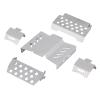 Stainless Steel Chassis Armor Axle Protector Plate for 1/10 RC Crawler Redcat Gen8 Upgrade Parts - 5Pc Set view 1
