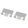 Stainless Steel Chassis Armor Axle Protector Plate for 1/10 RC Crawler Redcat Gen8 Upgrade Parts - 5Pc Set view 2