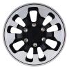 Metal 1.9" Beadlock Wheel Rim 9-Spokes for 1/10 RC Crawler Traxxas TRX4 Axial SCX10 90046 AXI03007 Redcat Gen8-4Pc Black view 3