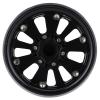 Metal 1.9" Beadlock Wheel Rim 9-Spokes for 1/10 RC Crawler Traxxas TRX4 Axial SCX10 90046 AXI03007 Redcat Gen8-4Pc Black view 4