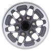 52 * 28mm Beadlock 1.9" Alloy Wheel Rim Hub for 1/10 RC Crawler Axial SCX10 90046 Traxxas TRX4 Redcat Gen8-4Pc Gray view 3