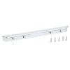 Metal Front Rear Bumper for 1/24 RC Crawler Car Axial SCX24 AXI00001T1 Chevrolet C10 Upgrade Parts - 2Pc Set Silver view 3