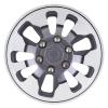 Metal 1.9" Beadlock Alloy Wheel Rim 9-Spokes for 1/10 RC Crawler Traxxas TRX4 Axial SCX10 90046 AXI03007 Redcat Gen8-4Pc Gray view 3