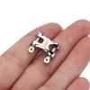 Metal ROCK Bumper D-ring Tow Hook for 1/10 RC Crawler Car Traxxas TRX-4 Axial SCX10 90046 Redcat GEN8 - Silver view 3