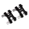 Metal ROCK Bumper D-ring Tow Hook for 1/10 RC Crawler Car Traxxas TRX-4 Axial SCX10 90046 Redcat GEN8-4Pc Black view 2