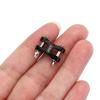 Metal ROCK Bumper D-ring Tow Hook for 1/10 RC Crawler Car Traxxas TRX-4 Axial SCX10 90046 Redcat GEN8-4Pc Black view 4