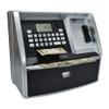 ATM Savings Bank with Debit Card, Electronic Piggy Bank for Real Money, Coin Recognition, Targets Setting, Password Login, Voice Prompt, Great Gift for Boys Girls (Black/Silver) view 1