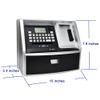 ATM Savings Bank with Debit Card, Electronic Piggy Bank for Real Money, Coin Recognition, Targets Setting, Password Login, Voice Prompt, Great Gift for Boys Girls (Black/Silver) view 3