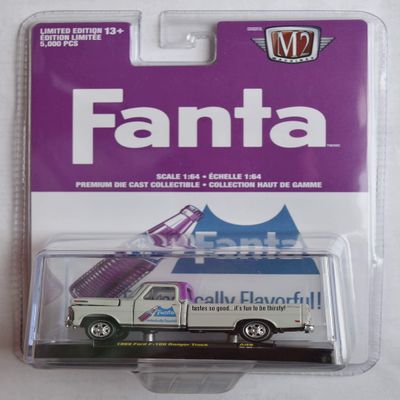 M2 Machines 1969 Ford F 100 Ranger Truck, Fanta
