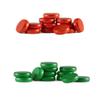 Set of Crokinole disks (12 Blue, 12 Yellow Plus 2 spares) view 3