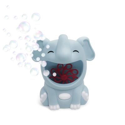 Good Banana Elephant Bubble Maker - Cordless Bubble Blower for Kids, Classrooms, with Bubble Solution Included