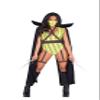 5039 - 4pc Desert Combat Ninja Medium / Black/Yellow view 1