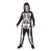 Boys Skele Jumpsuit Child Halloween Costume size Small 4-6 view 1