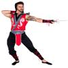 5040 - 6pc Deadly Combat Ninja Small / Black/Red view 1