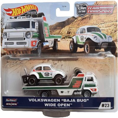 Hot Wheels Volkswagen Team Transport Baja Bug Wide Open Series #23, 2020
