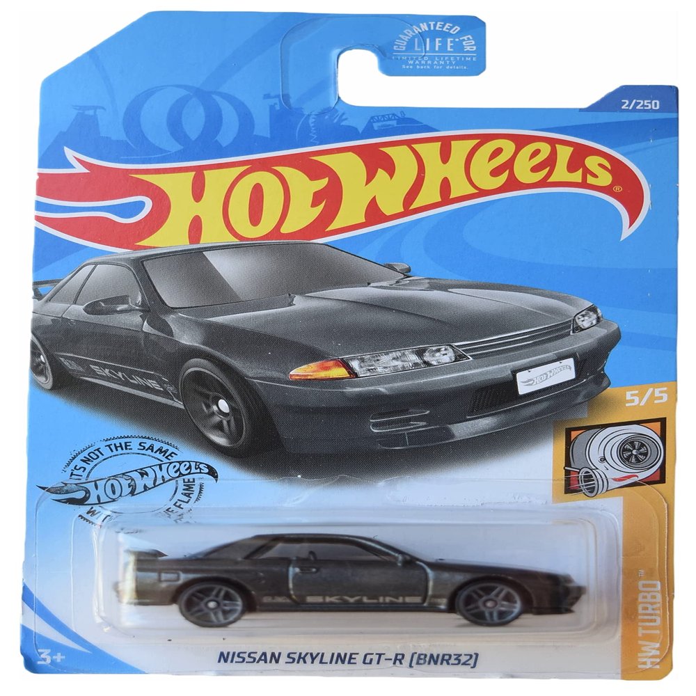 Hot Wheels Nissan Skyline GT R, [Gray] 2/250 Turbo 5/5
