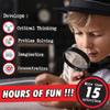 BLOONSY Spy Kit for Kids Detective Fingerprint Toys for 6 7 8 9 10 11 12 Year Old Boys Girls Secret Agent Investigation Science Set view 2