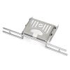 Metal Rear Bumper for 1/10 RC Car TRAXXAS TRX4 G500 TRX6 G63 Upgrade Parts - 1 Set Silver view 3