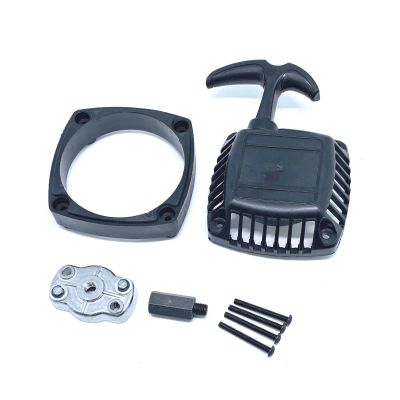 KingVal Replacement Easy-Started Pull Starter (No Need Changing Flywheel) Compatible with 1/5 Scale HPI KM Rovan Baja 5B 5T RC Car (Black)