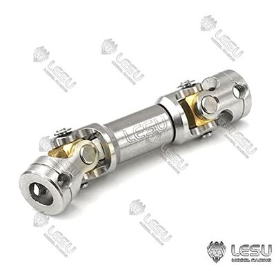 Lesu Cvd Drive Shaft Metal 45-52Mm Rc1/14 Tractor Dump Truck 1Pc