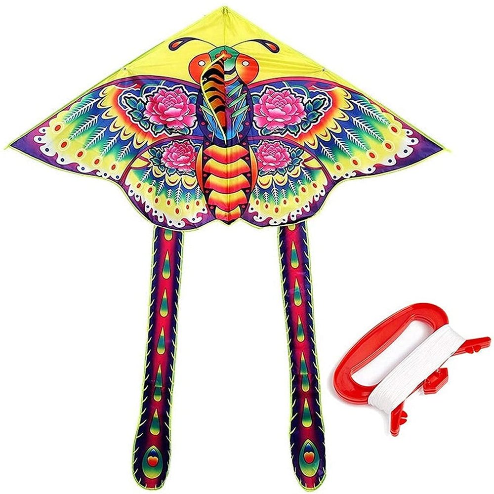 Kites for Kids Kites for The Beach Kite for Kids Easy to Fly for Beach Trip and Outdoor Activities Perfect for Beginners with Flying Tools Outdoor Games and Activities LSDRALOBBEB 929