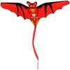 Kites for Kids Kites for The Beach Red Large Bat Kite with 140CM Tail,Huge Kite with 160CM Wingspan for Beginners Kids and Adults. Easy to Fly and Assemble LSDRALOBBEB 929(Color:300M String) view 1