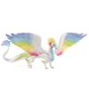 schleich BAYALA  Rainbow Dragon with Large, 13" Wingspan and Movable Parts, Colorful Toy Dragon Collectible Figurine, Fantasy Toys for Girls and Boys Ages 5+ view 1
