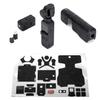 WRAPGRADE Skin Stickers for DJI Pocket 2 (Black Bumpy CAMO) view 1