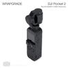 WRAPGRADE Skin Stickers for DJI Pocket 2 (Black Bumpy CAMO) view 2