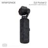 WRAPGRADE Skin Stickers for DJI Pocket 2 (Black Bumpy CAMO) view 4