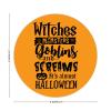 100 Pcs Halloween Stickers for Witches Monsters Goblins And It's Almost Halloween Stickers Halloween decorations Stickers for Envelope Seals Candy Halloween Party Decorations view 2