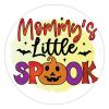 100 Pcs Halloween Stickers for Halloween Mommy's Little Spook Stickers Halloween decorations Stickers for Envelope Seals Candy Halloween Party Decorations view 1