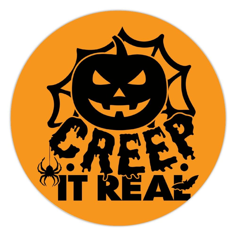 100 Pcs Halloween Stickers for Creep It Real Stickers Halloween decorations Stickers for Envelope Seals Candy Halloween Party Decorations