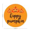 100 Pcs Halloween Stickers for Happy pumpkin Stickers Halloween decorations Stickers for Envelope Seals Candy Halloween Party Decorations view 2