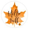 100 Pcs Halloween Stickers for Hello Fall Modern Farmhouse Autumn Stickers Halloween decorations Stickers for Envelope Seals Candy Halloween Party Decorations view 1